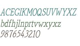 Quick Type W01 Cond Italic