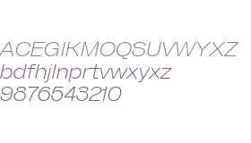 Aron Light Italic