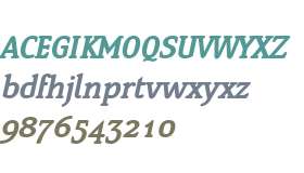 Ying W01 Semi Bold Italic