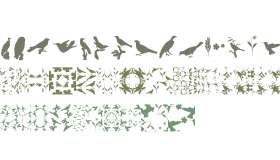 Love Birds W95 Pattern