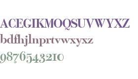 Bodoni Classic W01 Stencil