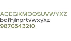 Residenz Grotesk Trial SemBd ExWide