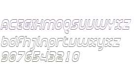 SF Plasmatica Outline Italic
