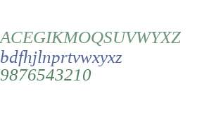 Ascender Serif W01 Italic