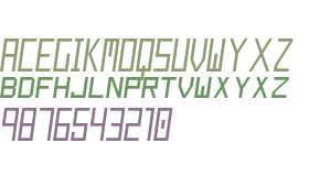 Akron Smallcaps NBP Italic