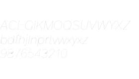 FF Infra Hairline Italic