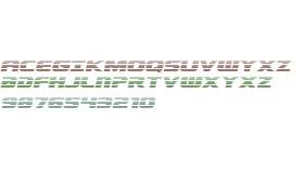 Dekaranger Gradient Italic