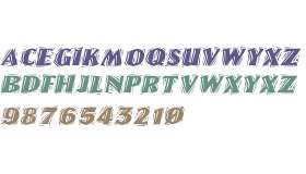 LinoLetterCutRagged Italic
