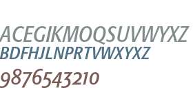 Formata Condensed Italic Small Caps & Oldstyle Figures