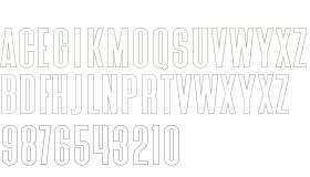 Serrona Sans Outline