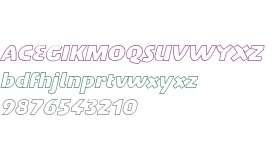 Penguin Outline OT W03 Italic