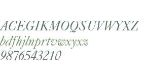 Caslon 540 BT W08 Italic