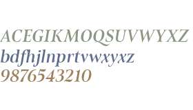 Belda Extra Demi Italic