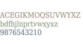 DejaVu Serif Condensed V1
