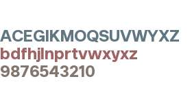 Residenz Grotesk Trial Bd