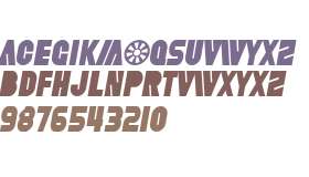 SF Fortune Wheel Condensed Italic V1