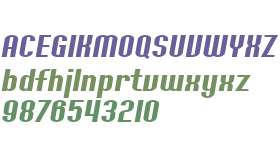 SF Willamette Extended Italic V1 V2