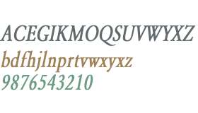 Garamond-Normal Condensed Bold Italic