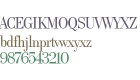 Italian Didot W90 Normal