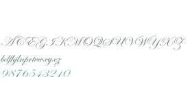 Edwardian Script ITC Regular Alternate