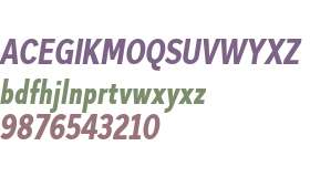 Skie Condensed ExtraBold Italic