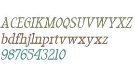 CS Denton Italic