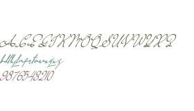 Amania Signature Italic