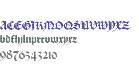 AJ Quadrata Medieval Bold
