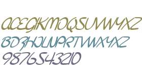 SF Burlington Script SC Bold Italic V2 V2