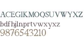 FAFERS Irregular Serif Font