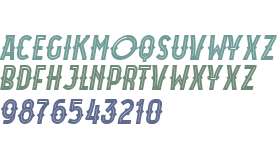 Akira Jimbo V2 Inline West Italic