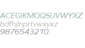 Graphie W03 Light Italic