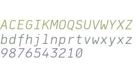 PF Dekka Mono Pro Light