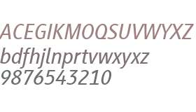 Generis Sans W04 Medium Italic