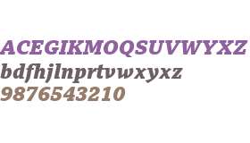 BBC Reith Serif XBold Italic