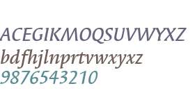Syndor ITC W01 Medium Italic