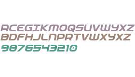 Federal Service Semi-Bold Italic