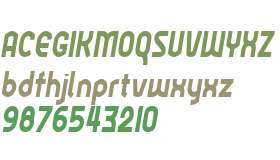 Ekela Heavy Condensed Italic