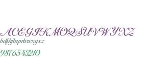 Paramount New Script font