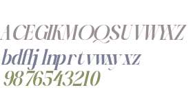 Hantepy Qablema Italic