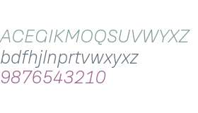 TragicGrotesk Thin-Italic-Trial