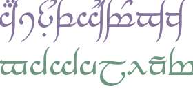 Tengwar Annatar V1