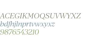 Manier Light Italic-Trial