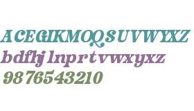 Husty Birds Italic