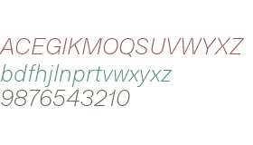 Trial-Resist Text Thin Oblique