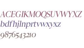 Luzia Regular Italic