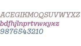 Gonzaga-Trial Medium Italic