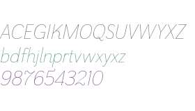Grenale W01 Norm Thin Italic