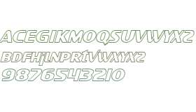 SF Intellivised Outline Italic V2 V2