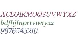 GHEA Aragast W10 Medium Italic